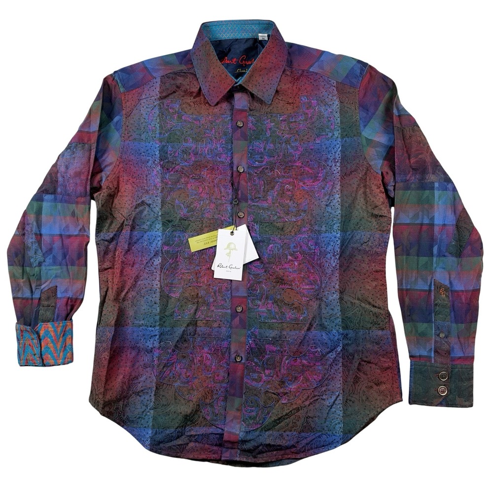 NEW Robert Graham Limited Edition "Doctor O" Woven Shirt Mens Medium